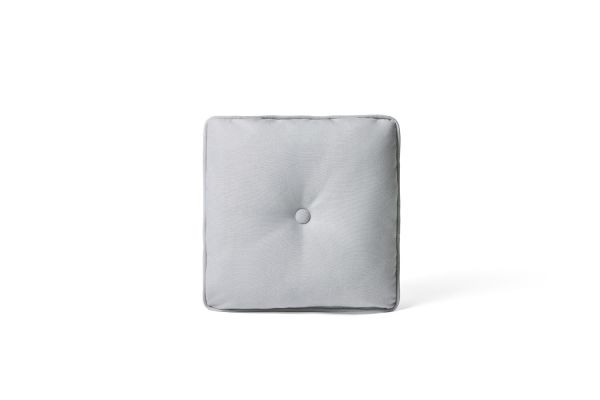 Square Throw Pillow with Button