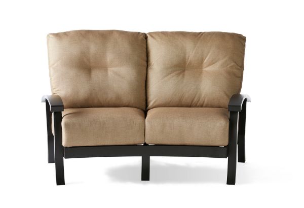 Georgetown Cushion Crescent Love Seat