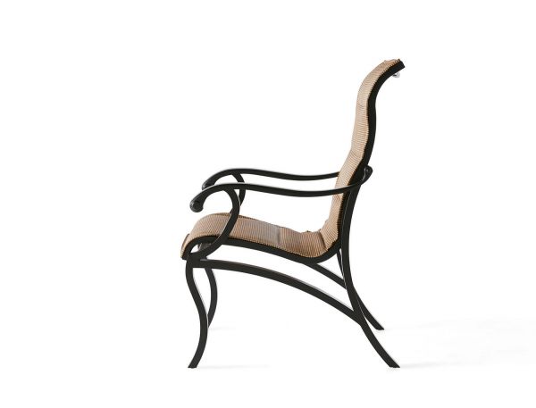 Volare Padded Sling Dining Armchair