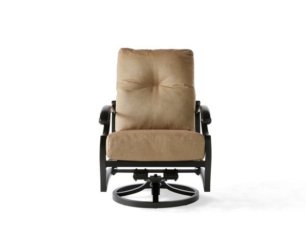 Volare Cushion Spring Swivel Lounge Chair