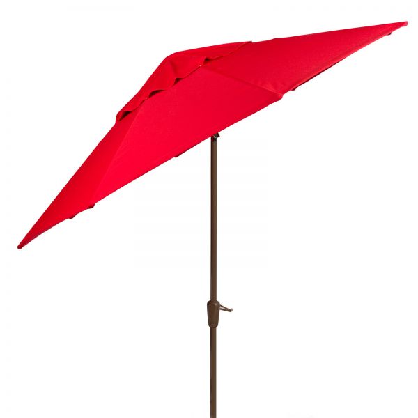 Auto Tilt Market Umbrella with Champagne Pole - Bar Height