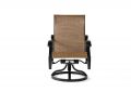 Volare Sling Swivel Rocking Dining Armchair