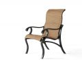 Volare Padded Sling Dining Armchair
