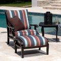 Turin Cushion Spring Swivel Lounge Chair