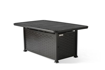 Cambria Rectangular Chat Height Fire Table