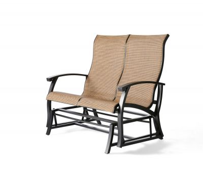 Georgetown Sling Love Seat Glider