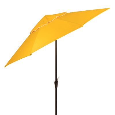 Auto Tilt Market Umbrella with Hammered Bronze Pole - Bar Height